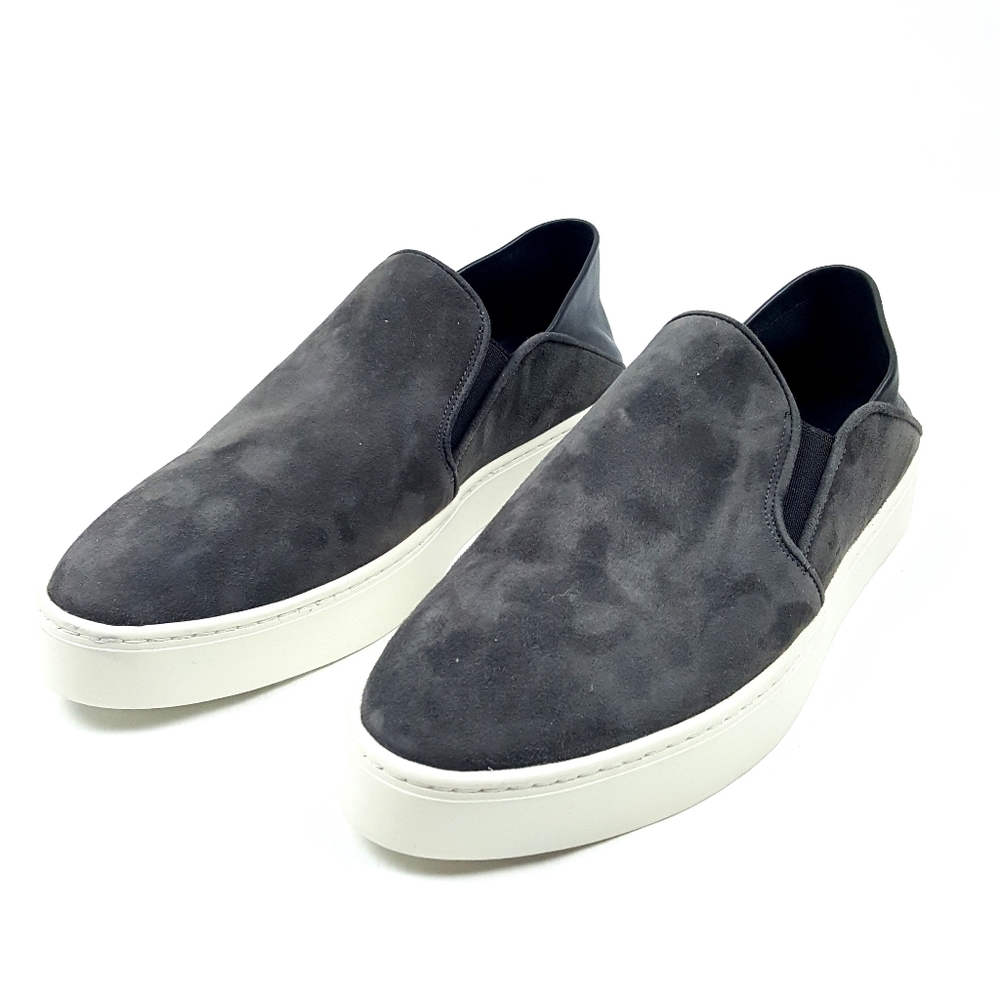 Vince Women's Garvey Suede Leather Slip-On Sneaker - Picture 1 of 7